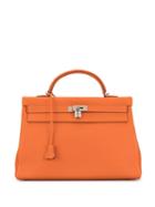 Hermès Pre-owned Kelly 40 Bag - Orange