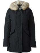 Woolrich Trimmed Hoodie Padded Parka