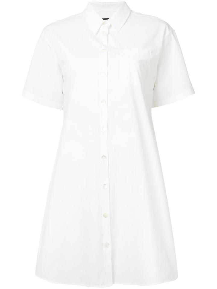 Boutique Moschino Shirt Dress - White