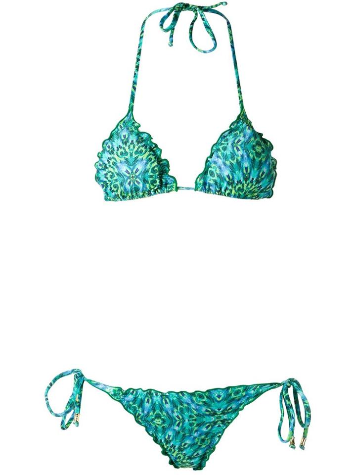 Sub Printed Bikini Set, Women's, Size: P, Polyester/polyamide