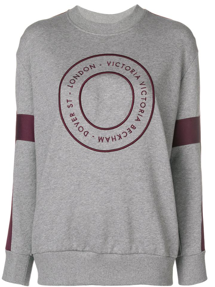 Victoria Victoria Beckham Target Logo Sweatshirt - Grey