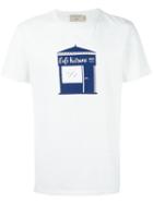 Maison Kitsuné Cafe Kitsune T-shirt, Men's, Size: Xs, White, Cotton