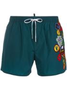 Dsquared2 Summer Camp Swim Shorts - Green
