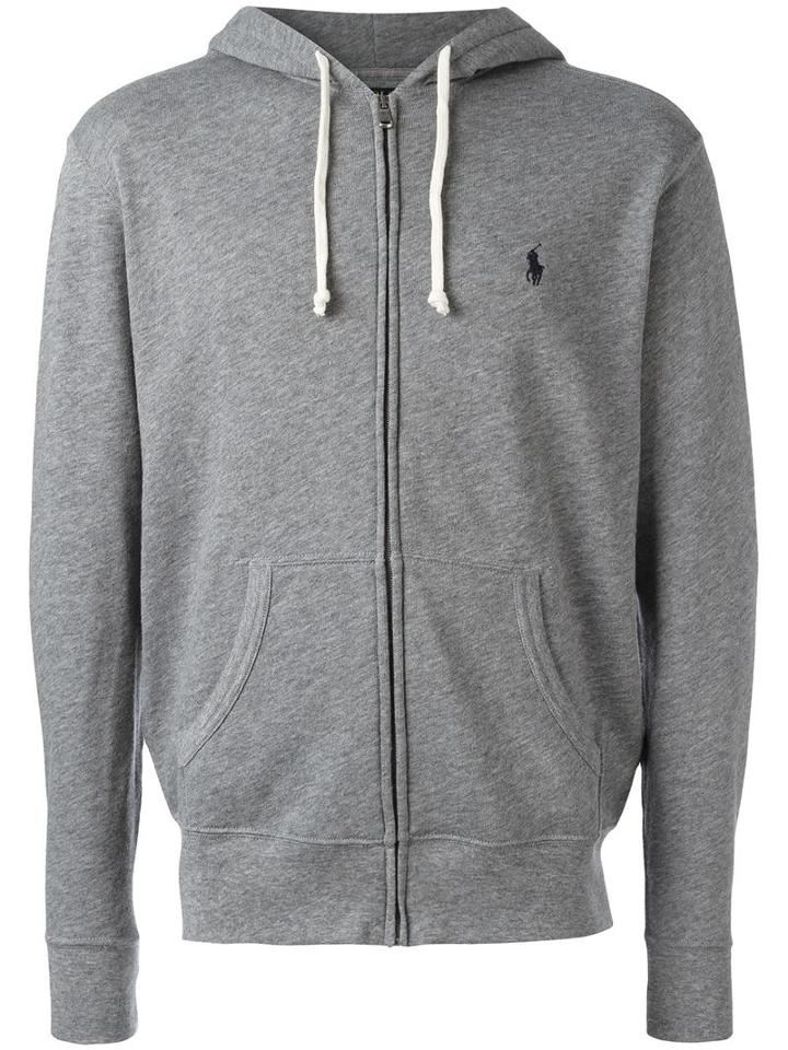 Polo Ralph Lauren Classic Hooded Sweatshirt, Men's, Size: Xxl, Grey, Cotton/polyester/modal