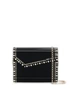 Jimmy Choo Pearl Embellished Candy Crossbody Bag - Black