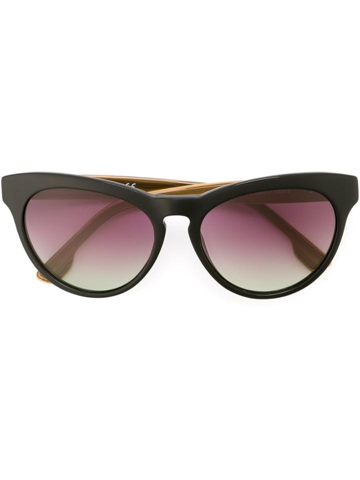 Diesel Round Lenses Sunglasses - Black