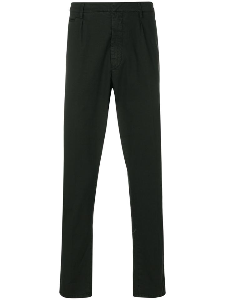 Dondup Cuffed Trousers - Black