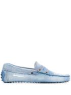Tod's Gommino Denim Driving Shoes - Blue