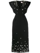 Christopher Kane Crystal Gem Dress - Black