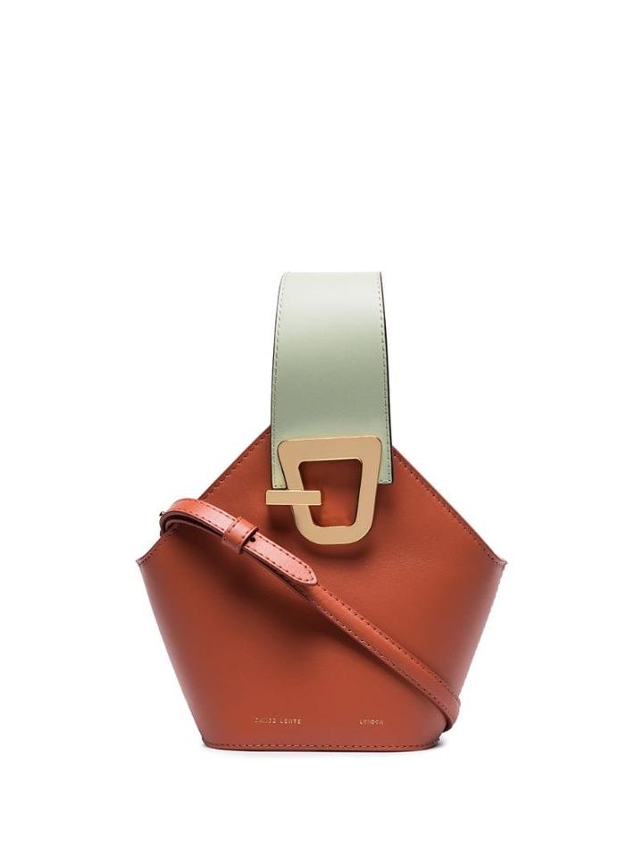 Danse Lente Mini Johnny Bucket Bag - Orange