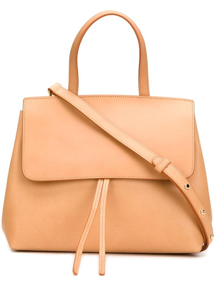 Mansur Gavriel - Strap Tote Bag - Women - Leather - One Size, Nude/neutrals, Leather