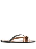 Atp Atelier Strappy Flat Sandals - Multicolour