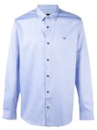 Emporio Armani Plain Shirt, Men's, Size: Xxxl, Blue, Cotton