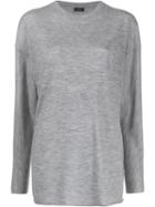 Joseph Slouchy Fit T-shirt - Grey