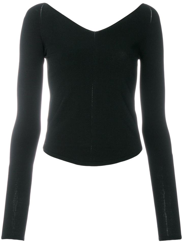 Lemaire Leotard Sweater - Black