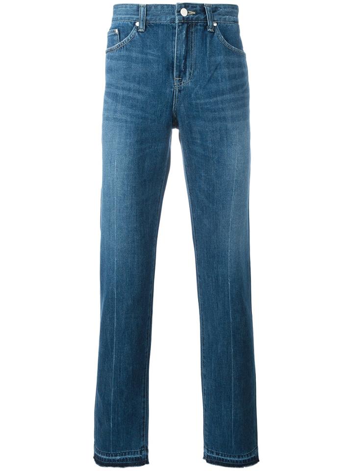 Plac Straight Jeans, Men's, Size: 34, Blue, Cotton