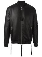 Blood Brother Shine Bomber Jacket, Men's, Size: Large, Black, Cotton/polyester