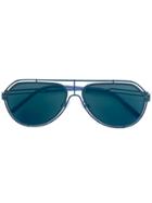 Dolce & Gabbana Eyewear Aviator Sunglasses - Blue