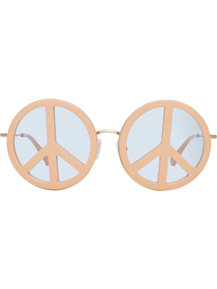 Linda Farrow Yazbukey 8 C3 Special Sunglasses - Nude & Neutrals