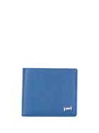 Tod's Logo Bi-fold Wallet - Blue