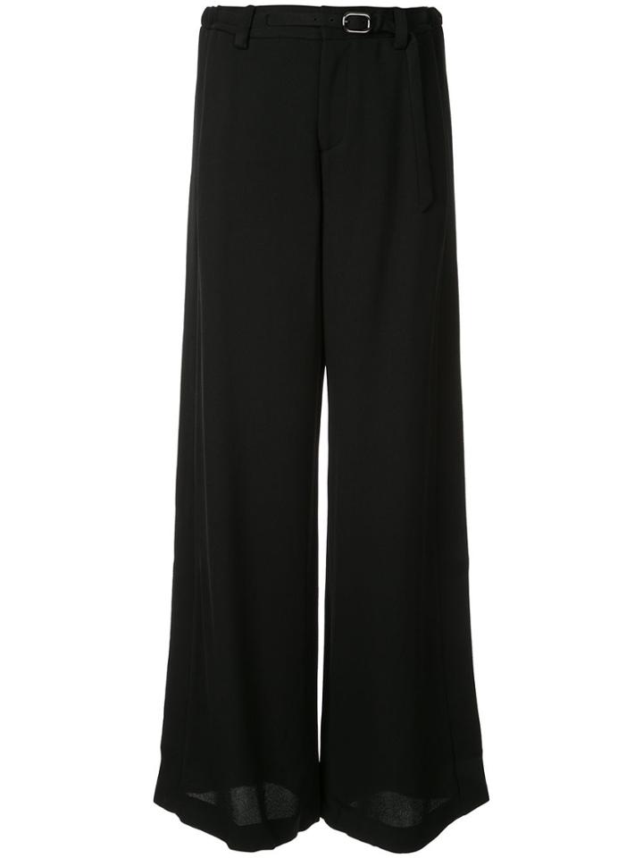 Roland Mouret Aperol Wide Leg Trousers - Black