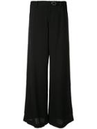 Roland Mouret Aperol Wide Leg Trousers - Black