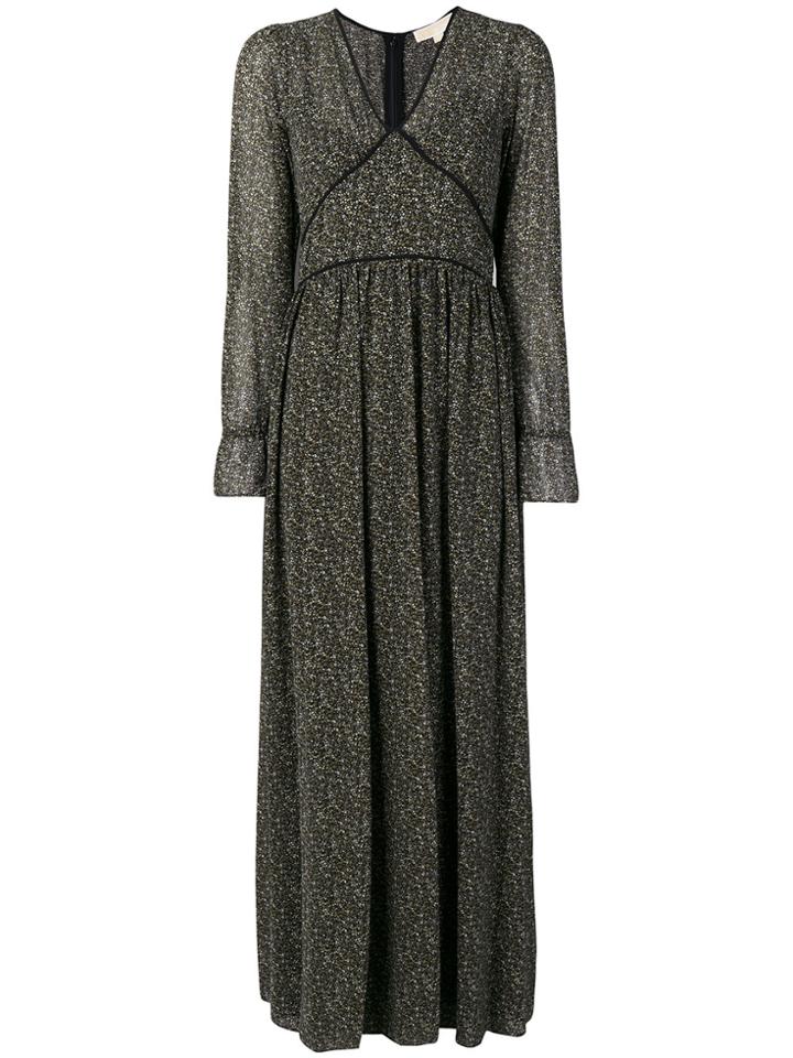 Michael Michael Kors Shift Maxi Dress - Black