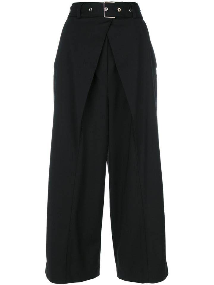 Proenza Schouler Belted Palazzo Pants - Black