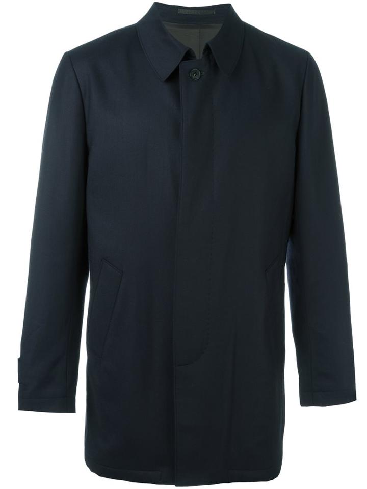 Corneliani Concealed Fastening Waterproof Coat
