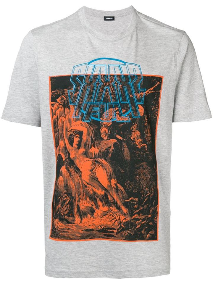 Diesel T-just-xq T-shirt - Grey