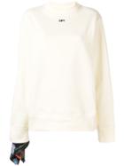Off-white Scarf Detail Sweatshirt