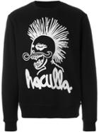 Haculla Embroidered Doodle Sweatshirt, Men's, Size: Small, Black, Cotton/polyester