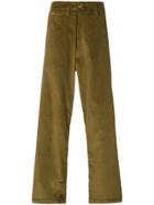 E. Tautz Corduroy Field Trousers - Green