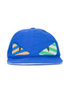 Fendi Kids Bad Bugs Cap, Boy's, Size: 48 Cm, Blue