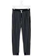 Tommy Hilfiger Junior Striped Track Pants - Blue