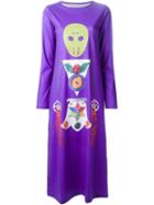 Walter Van Beirendonck Vintage 'believe' Alien Print Dress