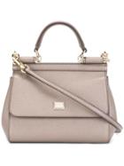 Dolce & Gabbana Small Sicily Tote - Grey