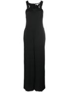 Elizabeth And James Buckle-strap Jumpsuit - Black