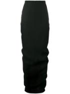 Rick Owens - Pillar Skirt - Women - Linen/flax - 38, Women's, Black, Linen/flax