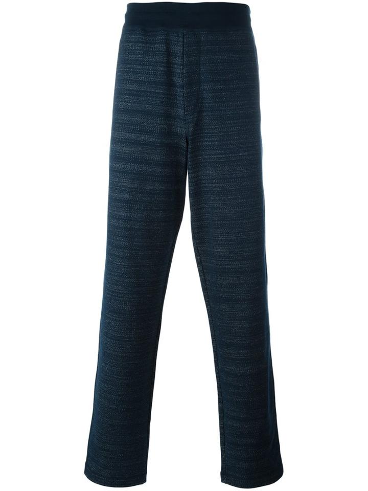 Missoni Classic Track Pants, Men's, Size: Small, Blue, Cotton