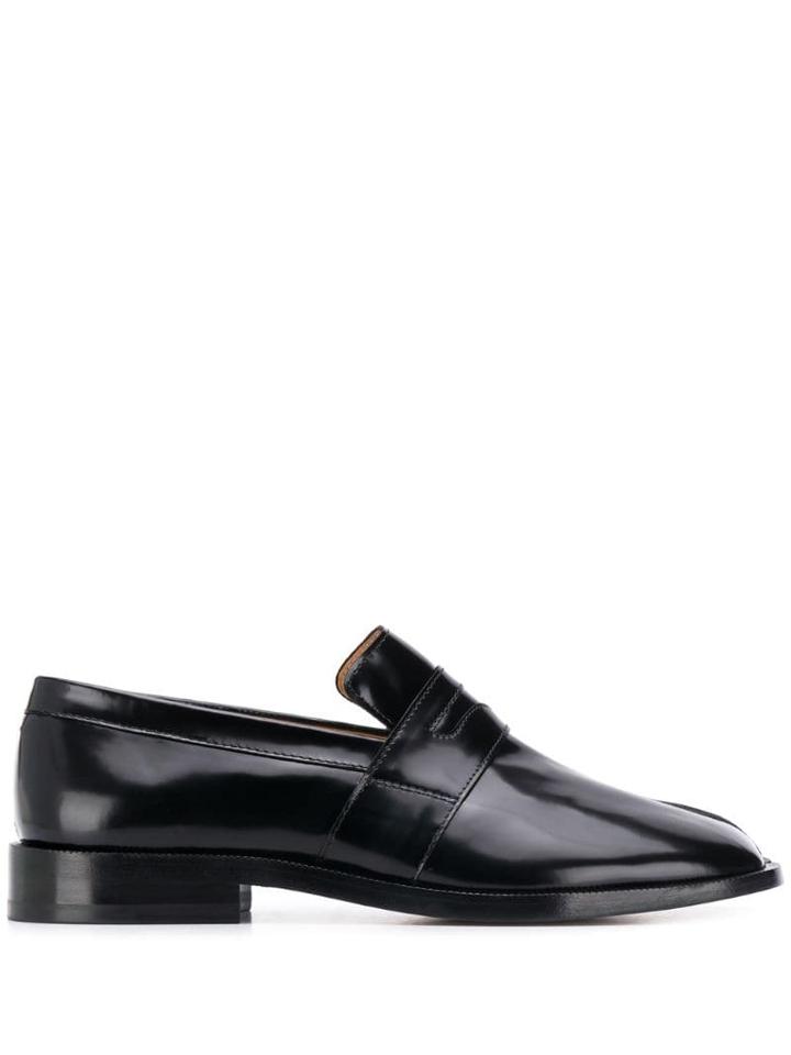 Maison Margiela Tabi Penny Loafers - Black