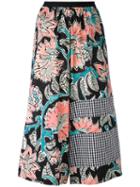 Antonio Marras - Floral Cropped Palazzo Panrts - Women - Cotton - Ii, Cotton