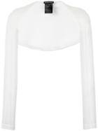 Ann Demeulemeester Knitted Top - White