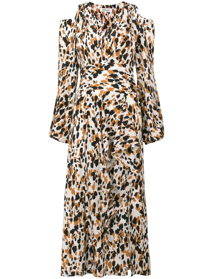 Diane Von Furstenberg Lyra Maxi Dress - White