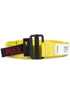 Heron Preston Pull Belt - 1515 Yellow