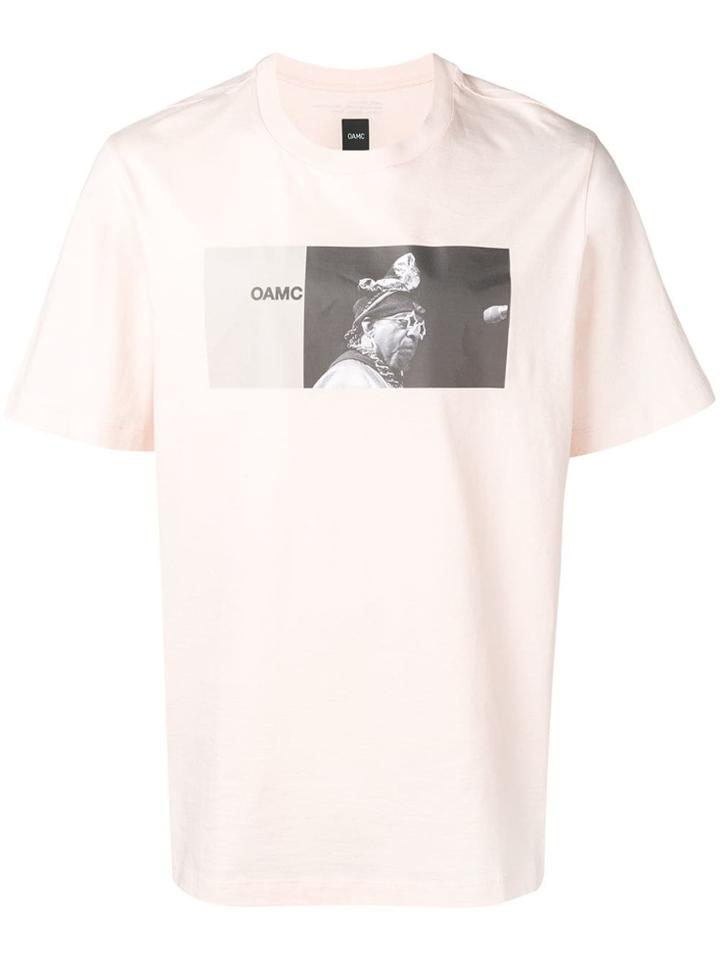 Oamc Printed T-shirt - Pink