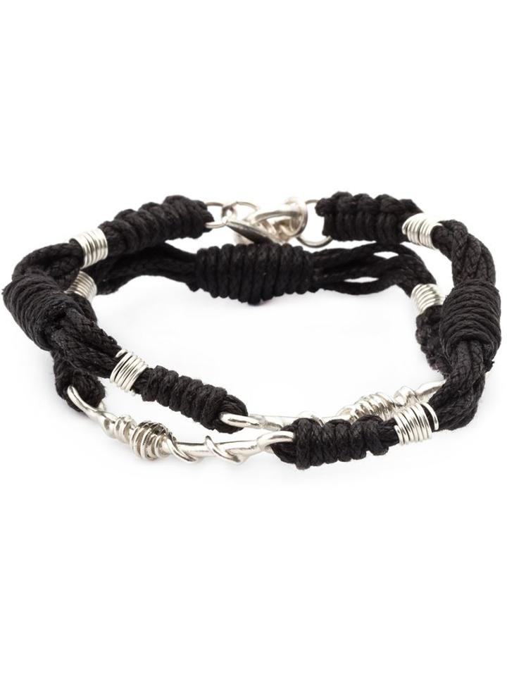 1-100 Barb Wire Detail Bracelet