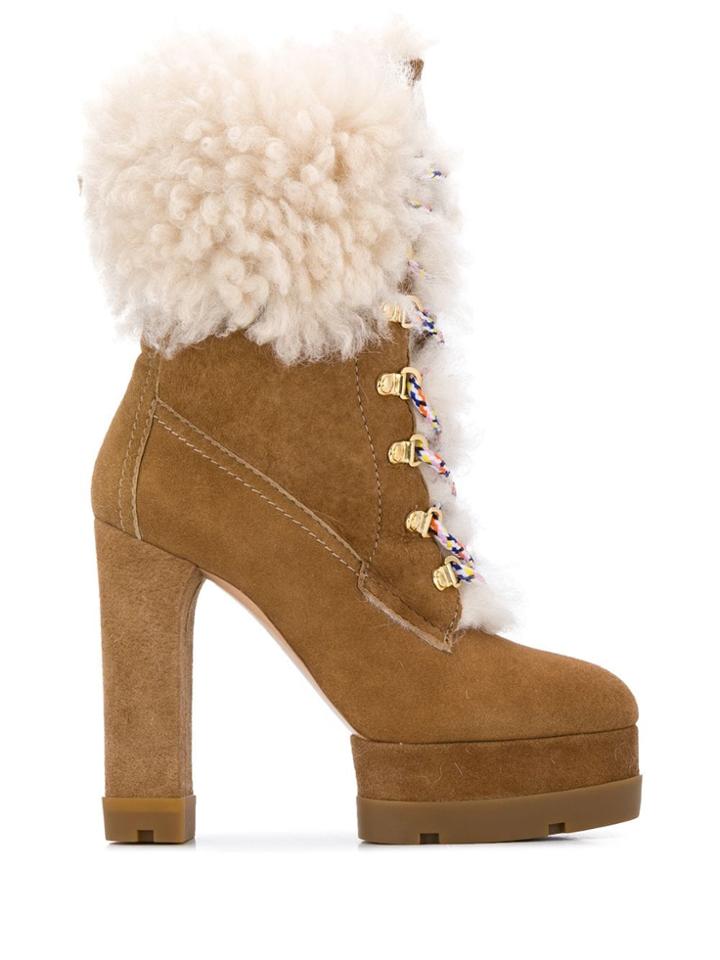 Casadei Casadei 1r145n1211grans 2804 Natur Furs & Skins->calf Suede -