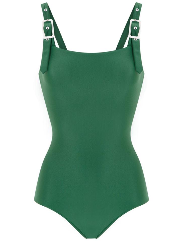 Adriana Degreas Plain Wimbledon Swimsuit - Green