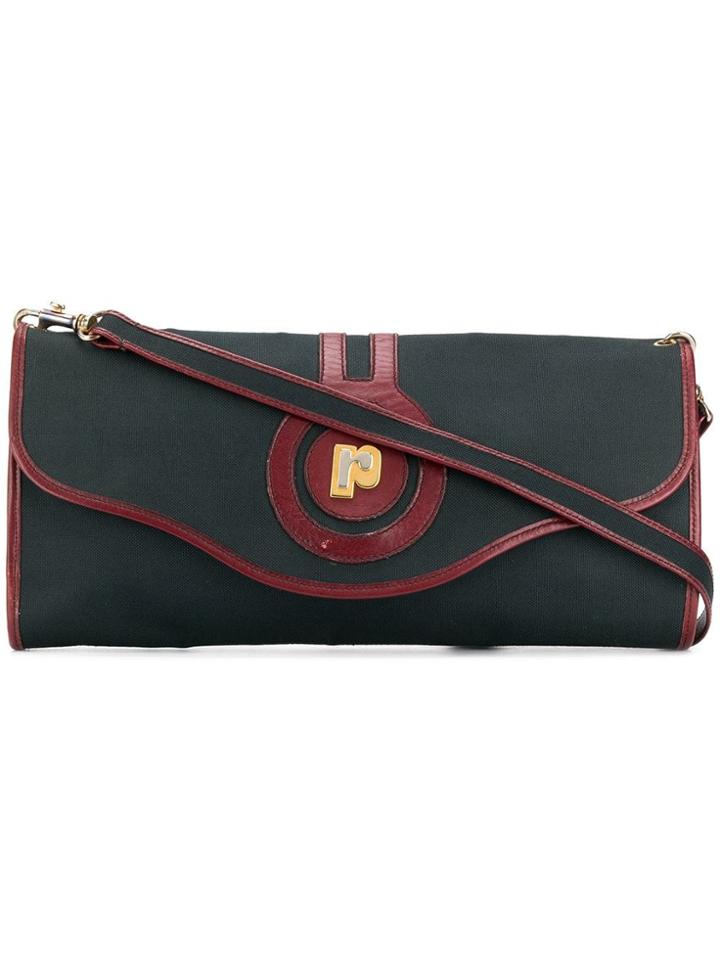 Paco Rabanne Vintage 1970's Logo Shoulder Bag - Blue